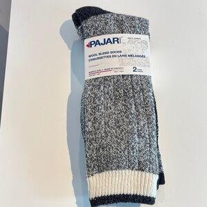 Pajar 2 pack men’s wool blend socks NWT